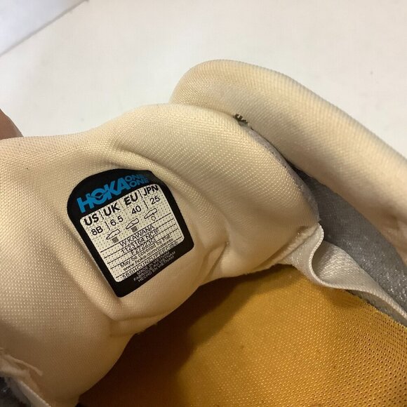 Women's Hoka One One Kawana Running Shoes Size 8B White - Picture 11 of 11